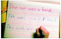 A student with dyslexia has difficulty copying words. ( Will  Deni McIntyre/Science Source, National Audubon Society Collection/Photo Researchers, Inc.)
